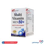 قرص مولتی ویتامین 50+ اس تی پی فارما آقایان 30 عدد
